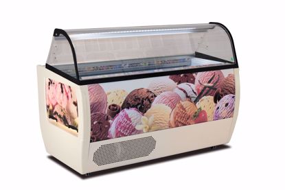 Schepijsvitrine RUMBA 13 T PRO - Framec